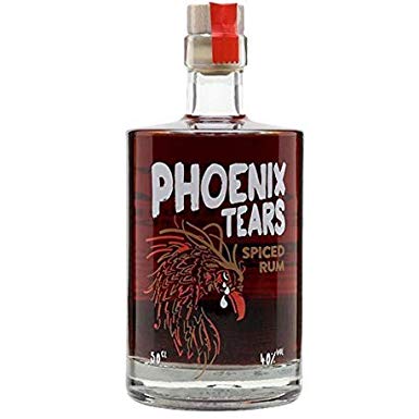 Firebox Phoenix Tears Spiced Rum - Dark Rum with Cinnamon and Ginger (50cl) - Part of the Mythical Tears Spirits Range by Firebox - We Make Mythical Creatures Cry