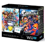 Wii U Super Smash Bros and Splatoon Bundle - Special Edition Deluxe Set
