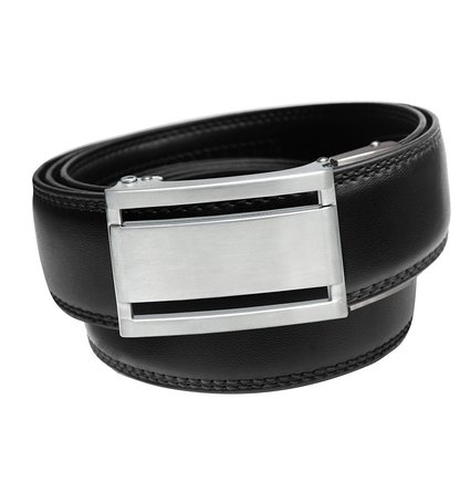 EazyBelt 2.0 Manhattan Buckle with Automatic Ratchet Leather Belt