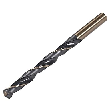 uxcell Straight Shank Twist Drill Bits 11mm High Speed Steel 4341 with 11mm Shank for Stainless Steel Alloy Metal Plastic Wood