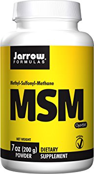 Jarrow Formulations Jarrow MSM Sulfur Powder, For Beauty, Bone, and Joint Support 200 Grams