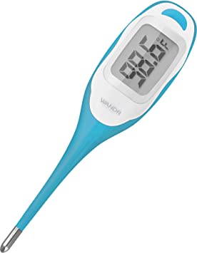 Oral Fever Thermometer for Adult & Baby | Super Fast Temperature Results | Extra Large Digital Display | Comfortable Flexi-Tip | Fever Beep Alert | Extra Long Battery Life