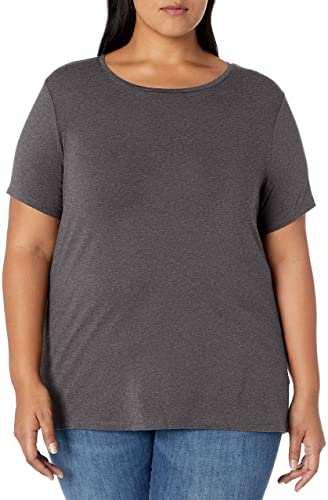 Amazon Essentials Women's Plus Size Short-Sleeve Crewneck T-Shirt