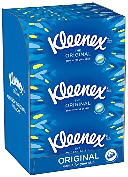 Kleenex Original Tissues - 12 Boxes (864 Tissues Total)