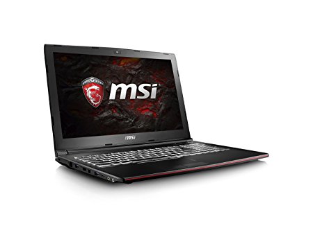 MSI GP62MVR Leopard Pro-406 15.6" Performance Gaming Laptop Core i7-7700HQ GTX 1060 16GB 256GB SSD VR Ready