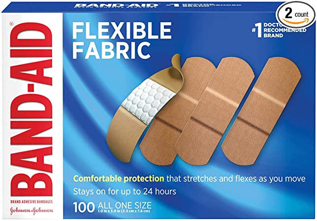 Flexible Fabric Adhesive Bandages for Minor Wound Care