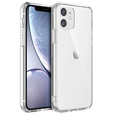 SHAMO'S Case for iPhone 11 Clear Shock Absorption with TPU Bumpers Anti-Scratch Cover, HD Crystal Clear