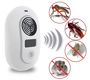 Ultrasonic Plug In Control Repellent Device,Dare Color Pest Control Repeller for Mice, Rats, Roaches, Spiders, & Other Insects
