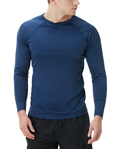 Tesla Men's UPF 50  Long Sleeve Rashguard MSR13/MSR12/MSR11/MSR10/MSS03