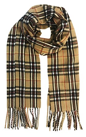 Geoffrey Beene Men's Scarf Cashmere Feel Made in Italy