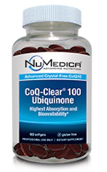 NuMedica - CoQ-Clear 100 Ubiquinone (Citrus) - 60 Softgels