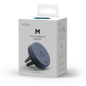 elago M Car air vent Magnetic Mount for Smart Phones - Jean Indigo