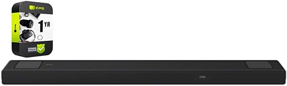 Sony HTA5000 450W 5.1.2ch Dolby Atmos Soundbar Bundle with 1 YR CPS Enhanced Protection Pack