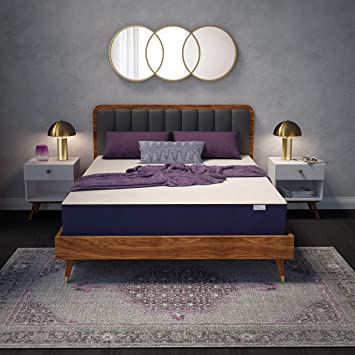 Sleep Innovations Hudson King 10 Inch Hybrid Mattress in a Box – Memory Foam and Innerspring – Made in USA – Medium Firm – Pressure Relieving