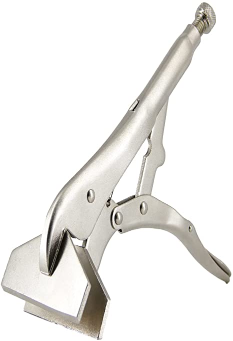 GOSWIFT 10inch Sheet Metal Clamp Vise Grip Locking Pliers, Sheet Metal Tool, Welding Pliers