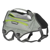 Ruffwear Singletrak Backpack for Pets Medium Cloudburst Gray