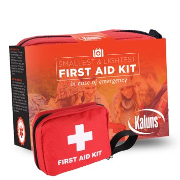 First Aid Kit, "Smallest & Lightest" with 106 Essential Items, Car Survival Kit, for Emergency Medical Care, Complete Kit Perfect for Home Office School Car Backpack and Travel, Camping First Aid Kit,