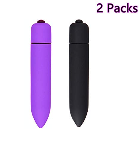 2pc Mini Powerful Bullet Vibrating Massage Tool for Women - Gentle Warm Feeling-Small and Convenient-Skin-Friendly 0422