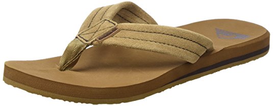 Quiksilver Men's Carver Suede 3-Point Flip-Flop