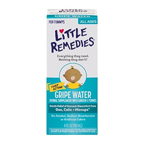 Little Remedies Tummys Gripe Water, 4 Fluid Ounce
