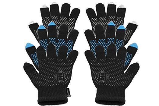 Mato & Hash Touchscreen Compatible Tech Gloves with Grip Palm