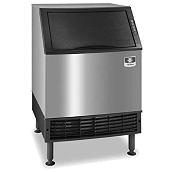 Manitowoc UDF0140A NEO 26" Air Cooled Undercounter Dice Cube Ice Machine with 90 lb. Bin - 115V, 135 lb