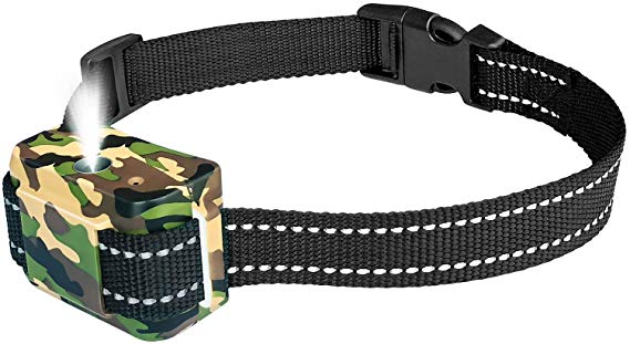 PAWONIT Rechargeable Spray Bark Stop Collar,Water-Resistant No Bark Spray Training Collar,Safe & Humane Citronella Anti Bark Device for Small Medium Large Dogs,No Shock Collar