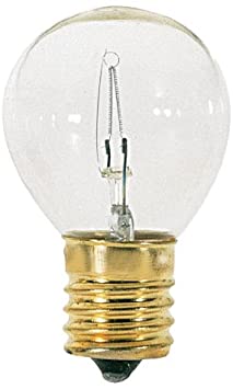 Satco S3729 Intermediate Base 40-Watt S11 Light Bulb, Clear