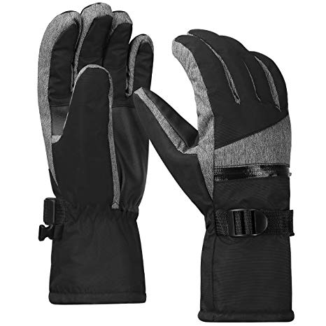 Terra Hiker Ski Gloves, Thermal Thinsulate Gloves for Winter Sports