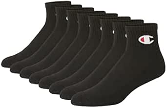 Champion Men's Double Dry Moisture Wicking Ankle Socks; 6, 8, 12 Packs Available