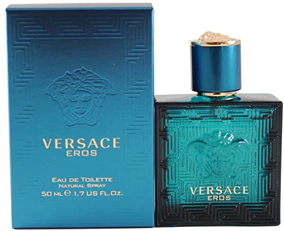 Versace Eros Eau De Toilette for Men, 50 ml