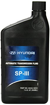 Genuine Hyundai Fluid 00232-19012 SP III Automatic Transmission Fluid - 1 Quart