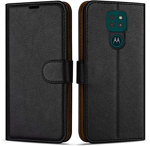 Case Collection Premium Leather Folio Cover for Motorola Moto G9 Play Case (6.5") Magnetic Closure Full Protection Book Design Wallet Flip with [Card Slots] and [Kickstand] for Moto G9 Play Phone Case