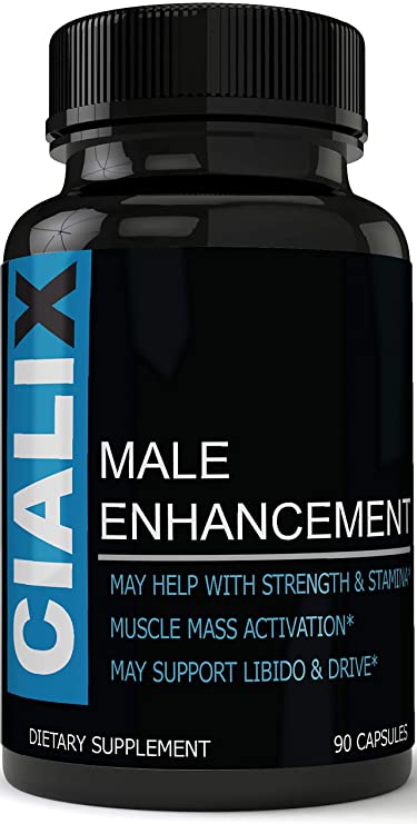 Cialix Male Enhancement Supplement 1 Bottle Pack Enhancing Pills for Men 1 Month Supply Endurance and Strength Booster