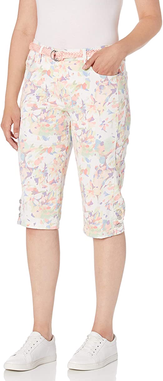 Gloria Vanderbilt Women's Mila Belted Skimmer Short