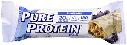 Pure Protein® Blueberry Greek Yogurt Bar, 50 gram, 6 count