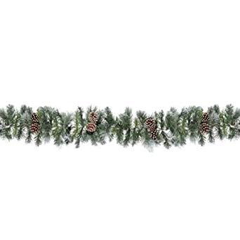 Frosted Glacier Garland 2.7m