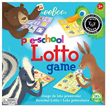eeBoo Pre-School Lotto Games - Ages 3 & Up