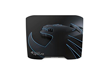 ROCCAT RAIVO 2mm High-Velocity Ergonomic Gaming Mousepad, Stealth Black