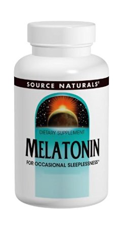 Source Naturals Melatonin, 2.5mg, Orange, for Occasional Sleeplessness, 240 Sublingual Tablets