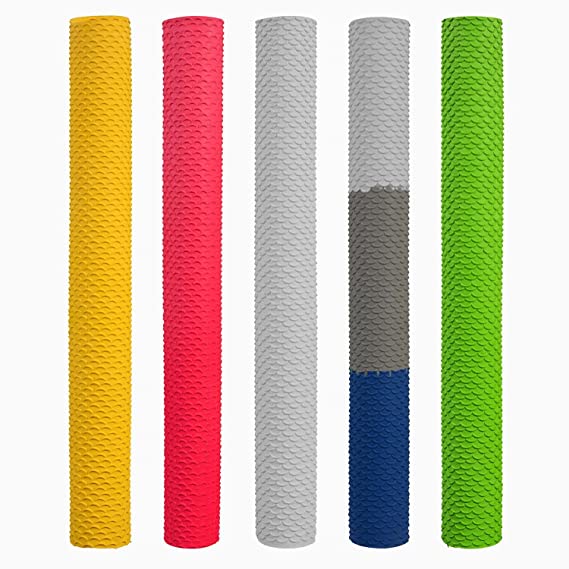 DSC Scale Mix Colored Cricket Bat Grip (Pack of 3 Pcs Poly Bag)