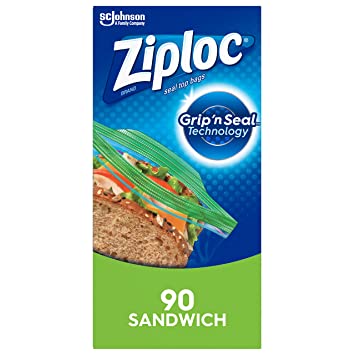 Ziploc Sandwich Bags - 90 ct