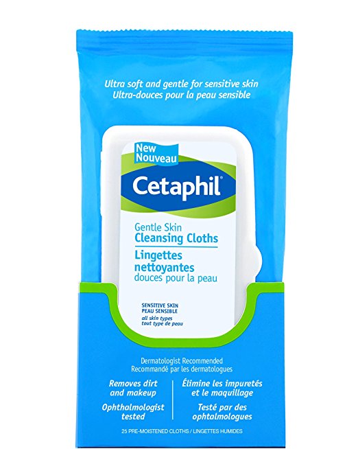 Cetaphil Gentle Skin Cleansing Cloths 25-Count