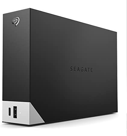 Seagate One Touch Hub ,14 TB, External Hard Drive Desktop HDD – USB-C and USB 3.0 port, for Computer Desktop Workstation PC Laptop Mac, 4 Months Adobe Creative Cloud Photography plan (STLC14000400)