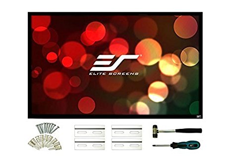 Elite Screens ezFrame 2 Series, 100-inch Diagonal 16:9, Fixed Frame Home Theater Projection Screen, Model: R100H2