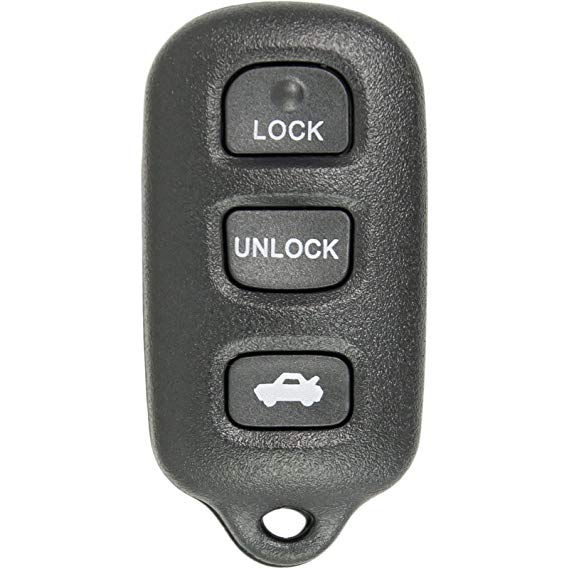 Keyless2Go New Keyless Entry Remote Car Key Fob 4 Button Replacement for FCC GQ43VT14T