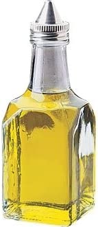 WIN-WARE 1 x Clear Oil / Vinegar Cruet Jar , Bottle , Dispenser for use with cruet rack or table organiser.