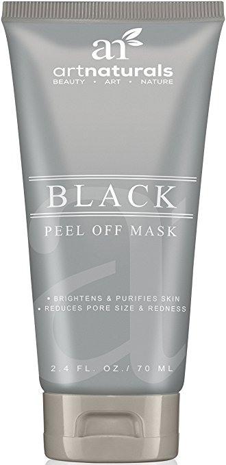 ArtNaturals Peel Off Blackhead Remover - 70 ml Acne & Pimple Removal Face Mask - Black Head Tool, Purifying Deep Cleanser & Mud Mask - Reduce and Minimize Pore Size & Redness - For Acne-Prone Skin