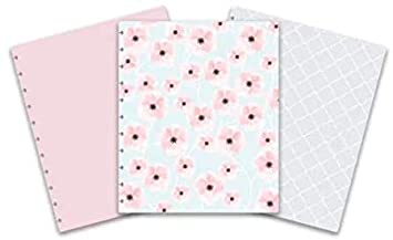 TUL Discbound Reversible Notebook Covers, Pack of 2 (Floral & Moroccan, Letter Size)