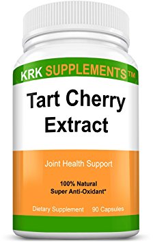 1 Bottle Tart Cherry Extract 900mg Per Serving 90 Capsules KRK Supplements